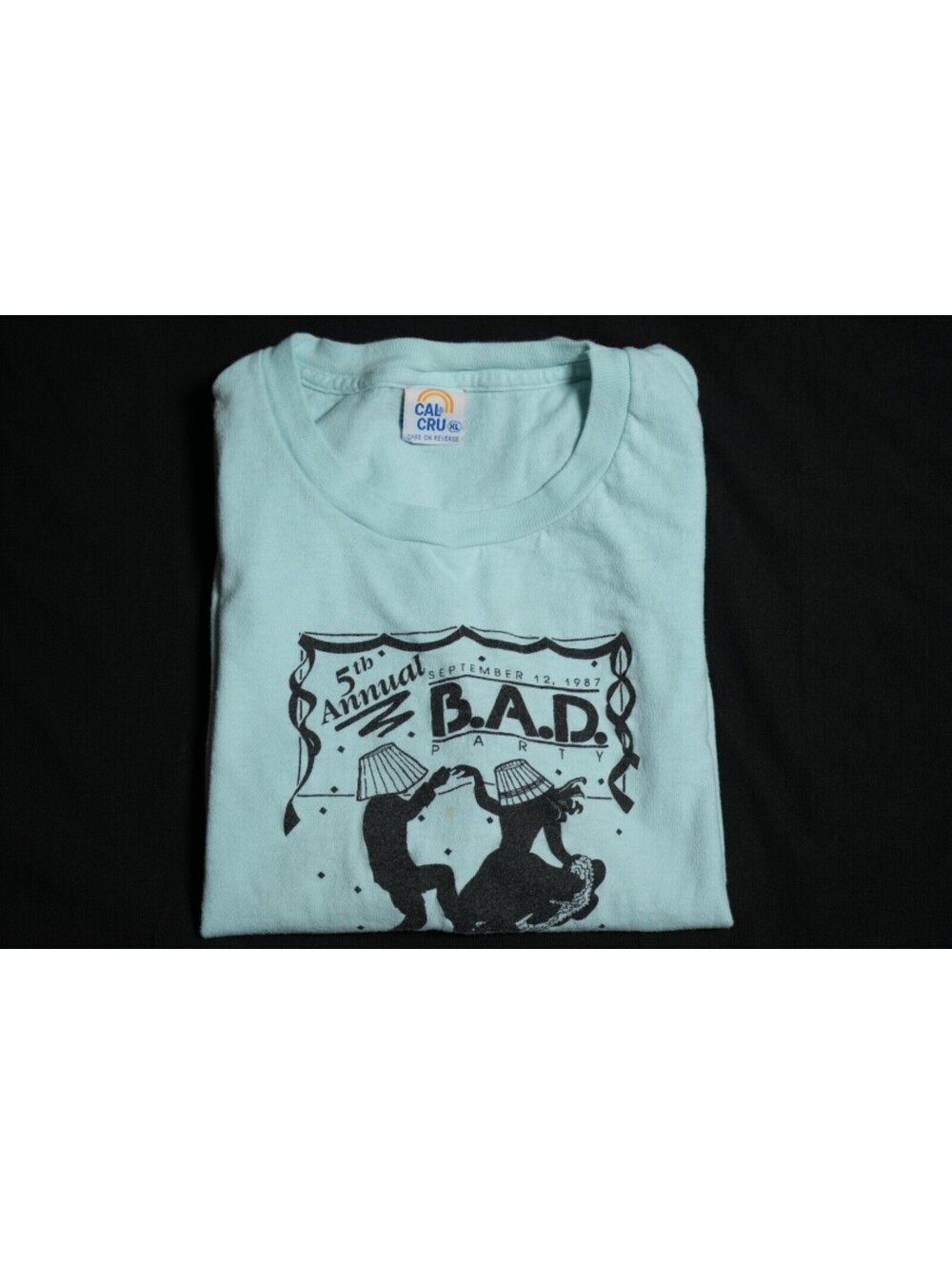 5th Annual BAD Party (1987) Vintage Graphic Shirt, X-Large